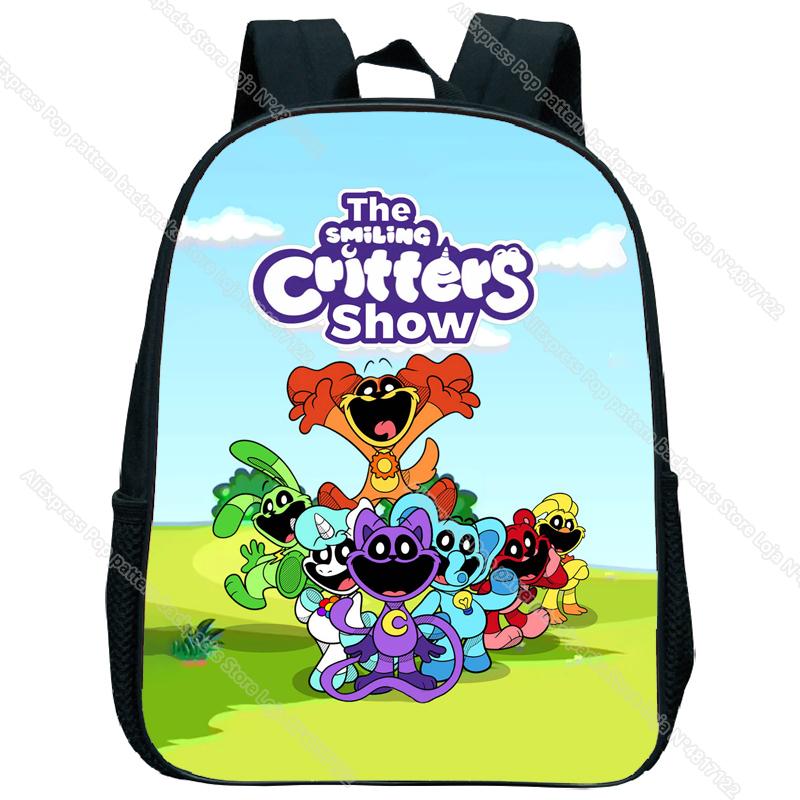 Critter Kindergarten Rucksack Catnap Dogday Kinder Schultasche Anime Trend Büchertasche Junge Mädchen Kinder Bagpack Reiserucksäcke
