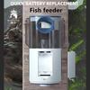 Heim-Futterautomat im Urlaub oder an Feiertagen Timer Fischfutter-Timer Futterautomat für Fische für Aquarium Automatischer Teich