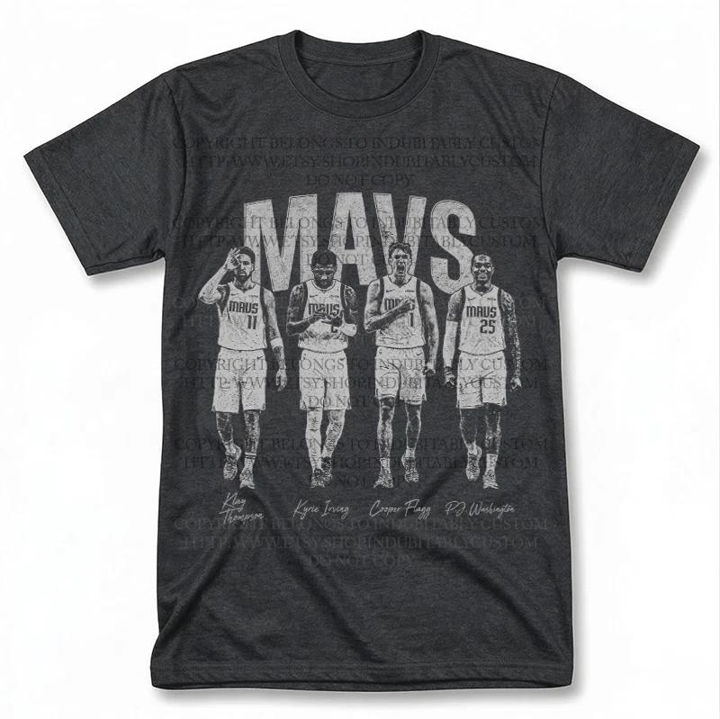 

Футболка с графикой Dallas Mavericks Kyrie Cooper Flagg Vantage Баскетбольная футболка для фанатов 3XL