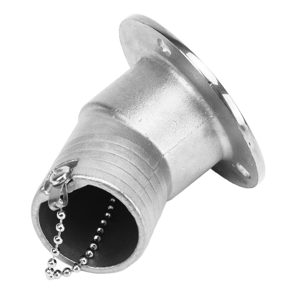 Boat Deck Filler with Key Cap Marine Stainless Steel Hardware for Yacht RV 45 Degrees 1.5in 38mm