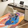 K-pop Ethereal Fantasy Office Chair Mat: Magical Tiger Design for Home Decor, Office Carpet Gift Suitable for Bedroom, Living Room