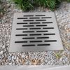 Wet Area Stability 150*150*20mm Stainless Steel Drain Cover Versatile Drain Applications Slip Resistant Fast-Drain Design