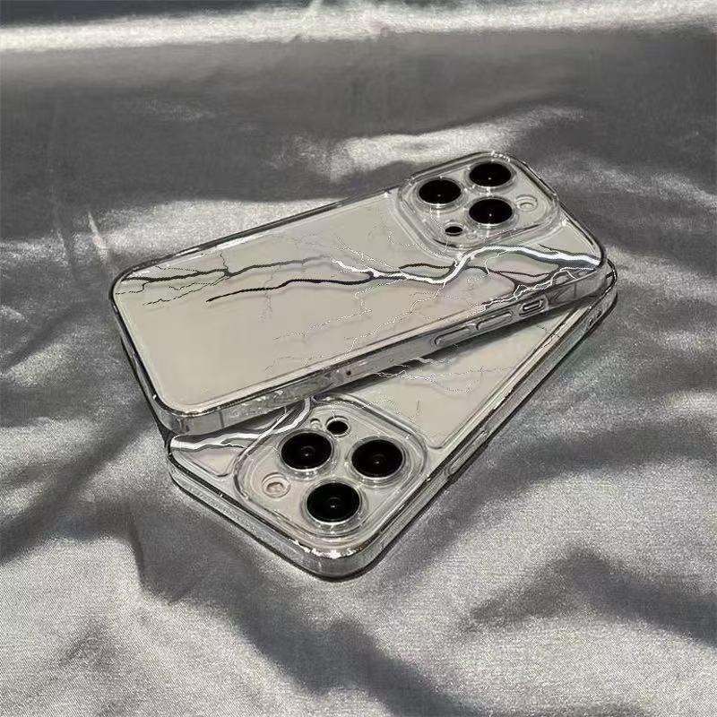 New Lightning iPhone 17 Case: Compatible with 17promax, 16, 15, 13/14pro, 12 - Stylish and Personalized Design