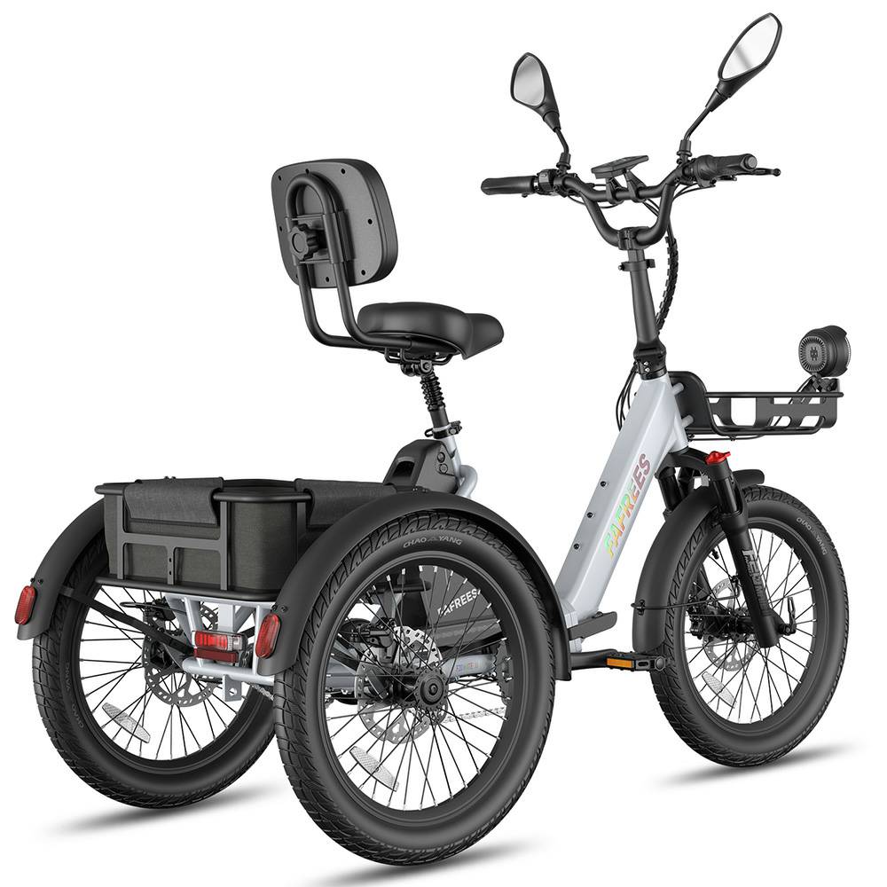 Bicicleta Eléctrica Fafrees F20 Mate Motor de 250W Frenos de Disco Doble Neumático de Aire 20"x2.5" Plegable E-Bike de Carga Pantalla LCD 48V 21Ah Carga Máxima 180Kg