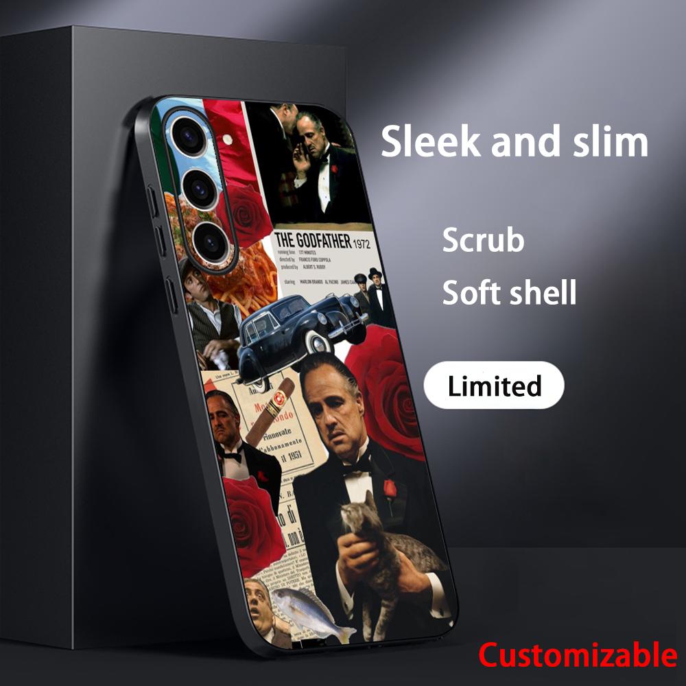 

The godfather Classic movie posters Phone Case For Samsung Galaxy S26 S25 S24 S23 S22 S21 Plus Ultra Note20 Soft Black Galaxy S25 Ultra