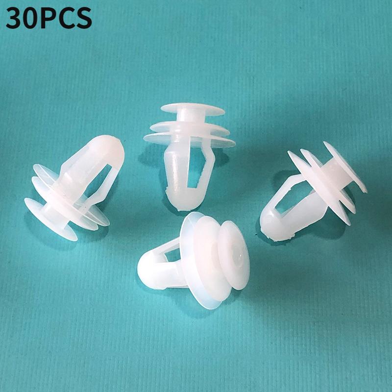 30/50pcs 9mm Hole Door Panel Clips Auto Fastener Clip for Renault arkana duster logan 2 kaptur sandero laguna 2 kangoo megan