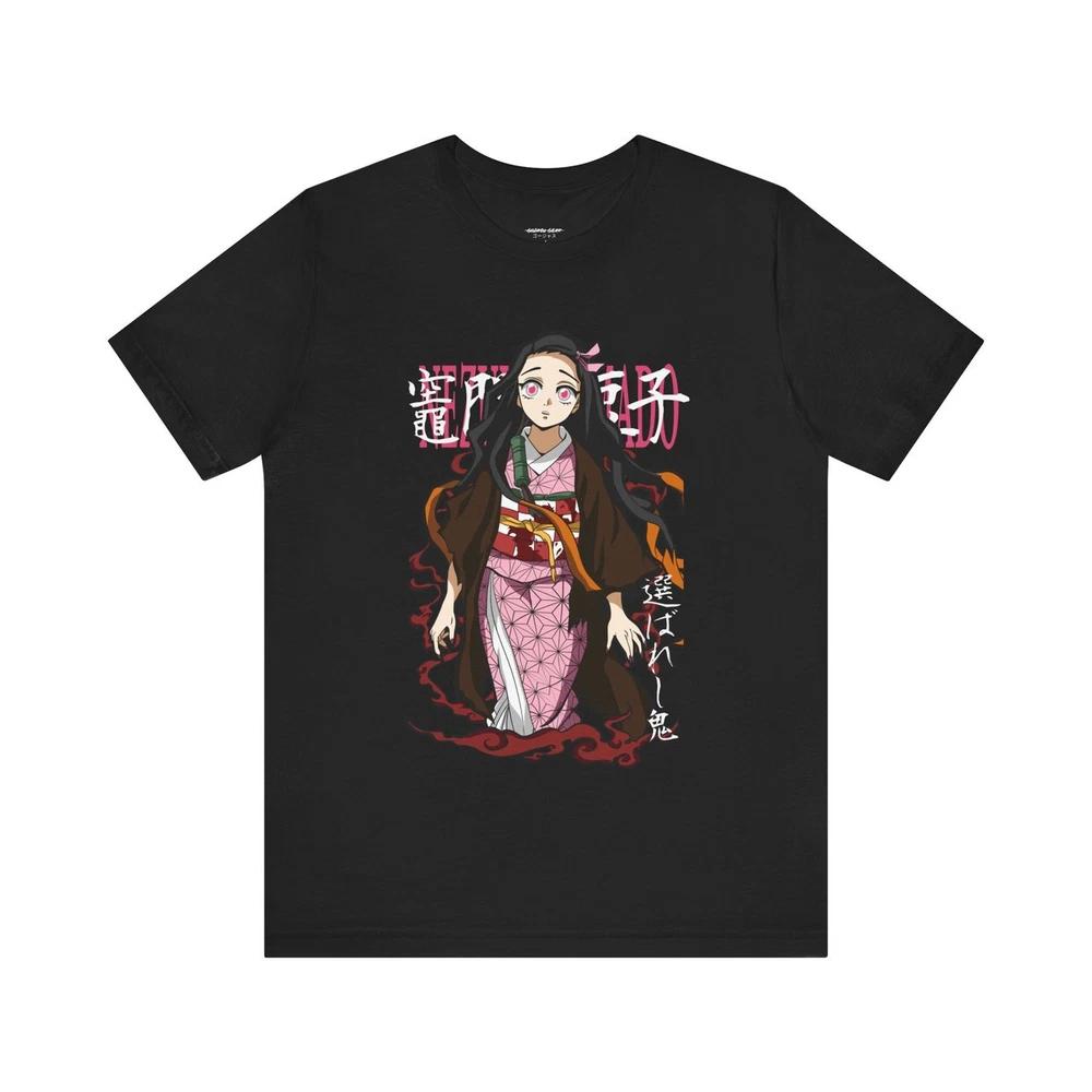 Anime Demon Slayer Nezuko Kamado Tshirt Size S4XL Gift For Friends S