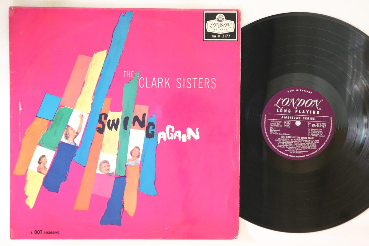 

LP Record CLARK SISTERS Clark Sisters Swing Again HAD2177 LONDON UK Jazz Used