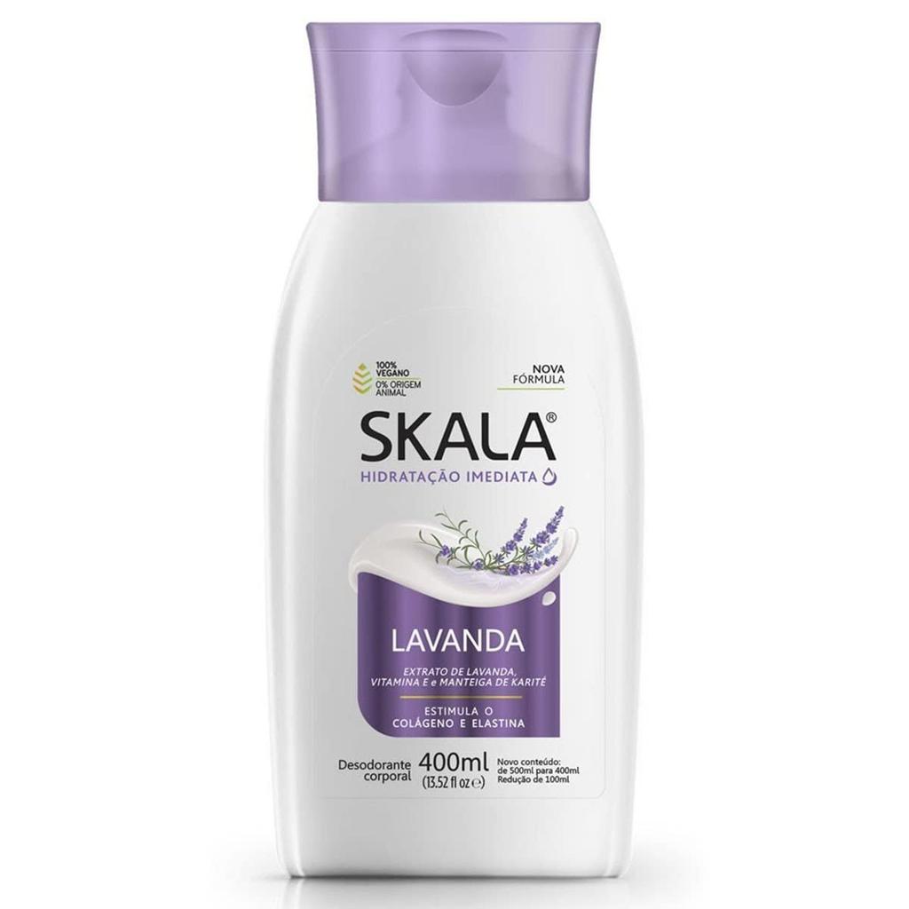 Skala Hydrating Body Lavender 400ml Cream, Flower,