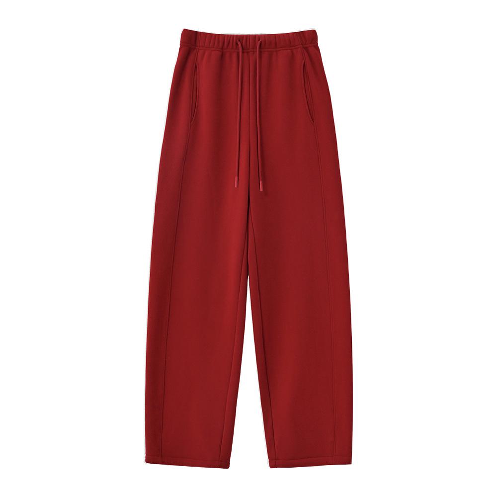 

ABOUTSEA Women s Winter Elastic Waist Sweatpants - Warm, Loose, Versatile, Plus Velvet Casual Pants Extra Large