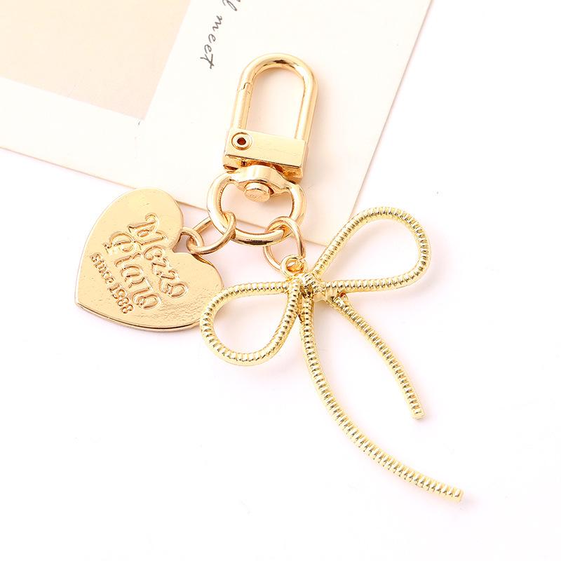 Handmade Colorful Bow Pendant Phone Case Keychain Lanyard Charm