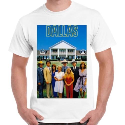 Dallas 80s Classic Tv Series J R Cool Vintage Retro T Shirt 2282