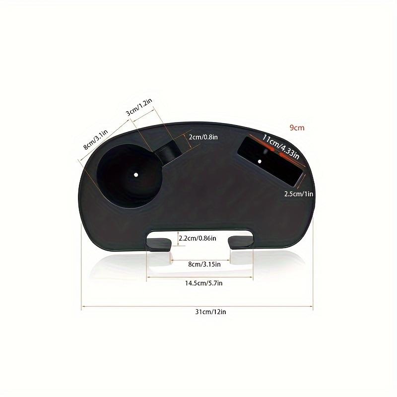 Adjustable Zero Gravity Chair Tray with Cup Holder, Durable Plastic, Perfect for Camping and Home Furniture