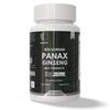 Cápsulas de Ginseng Rojo Coreano Panax | 1000 mg | 60 Cápsulas | No GMO