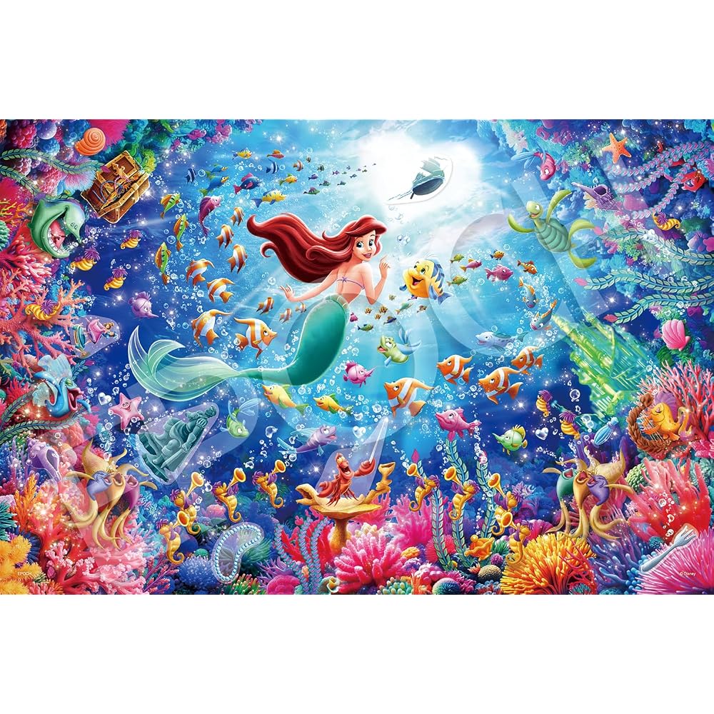 Epoch 1000 Piece Jigsaw Puzzle Disney Ariel - To The Light (Ariel - To The Light) (50 X 75 Cm) 97...