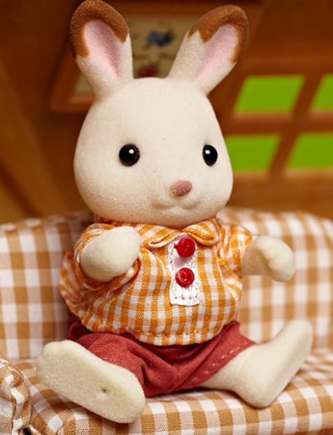 Sylvanian Families Chocolate Rabbit Father & Sofa Set (5013)