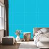 Turquoise Dots Wallpaper, Soft Forms for Living Room and Bedroom 50x1000