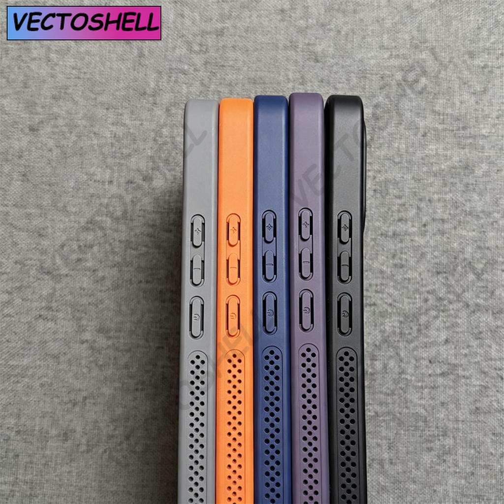 Cooling Breathable Mesh For Magsafe Case For Poco X8 Pro Max Case Heat Dissipation Shockproof Hard For Poco X8 Pro Max Cover
