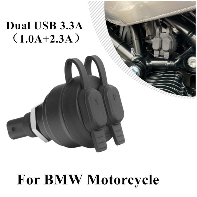 

Motorcycle Socket With 2 Usb Ports For Bmw K1300S / Gt G310Gs F900Xr F850Gs F750Gs F650Gs
