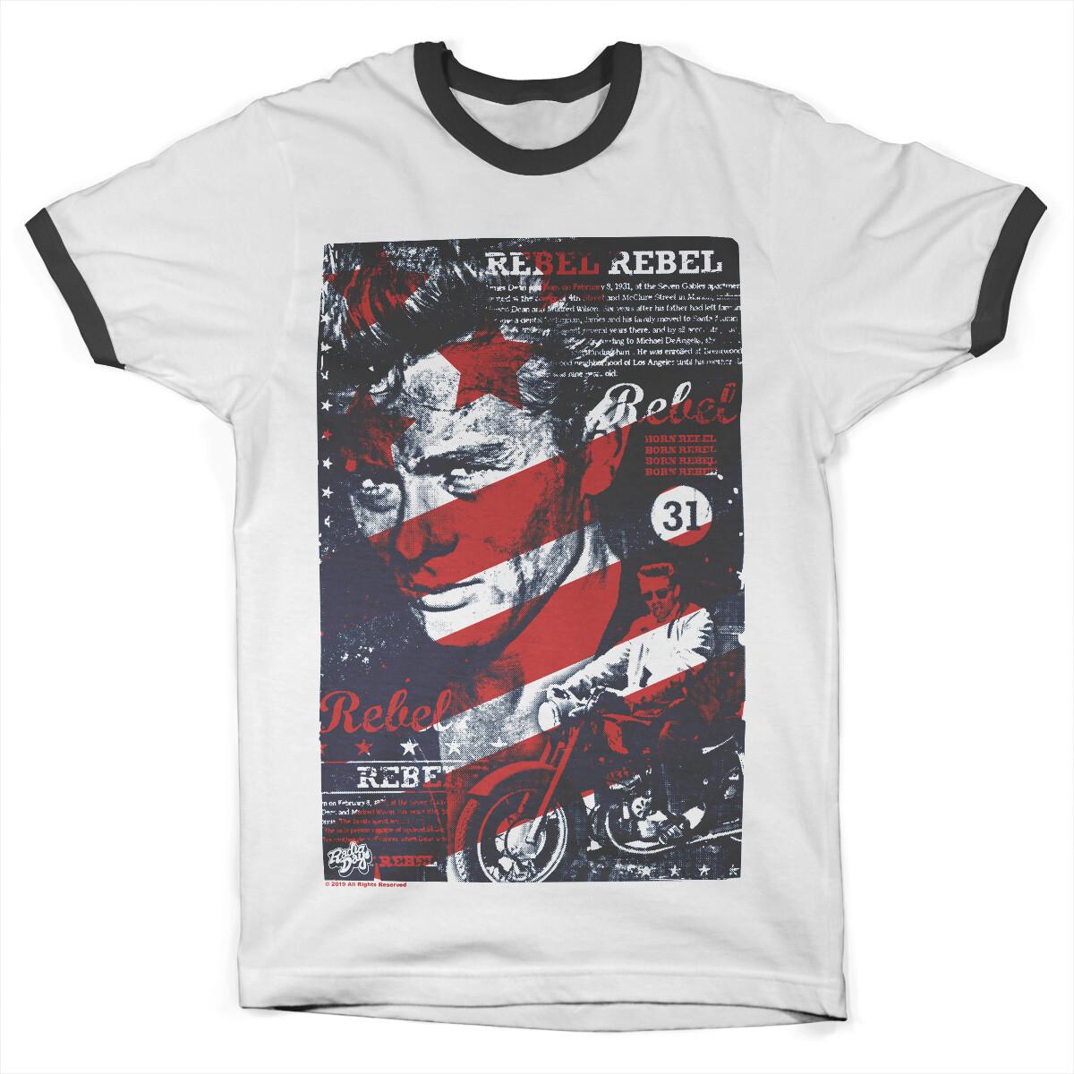 Officially Licensed James Dean Washed Poster Wrestling T-shirt S XXL Sizes XL