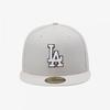 New Era Mlb La Dodgers Fitted Cap Outline Stone
