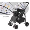 Huaying Compact One-Button Foldable Two-Way Baby Stroller