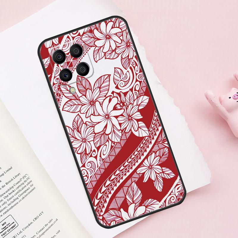 Maori Polynesian Samoan Tribal Case For Samsung Galaxy M52 M32 M12 M13 M53 M51 M31 M11 M14 M34 M54 M16 M36 M56 M15 M35 M55