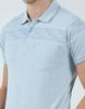 Monte Carlo Mens Self Design Collar Neck T-Shirt