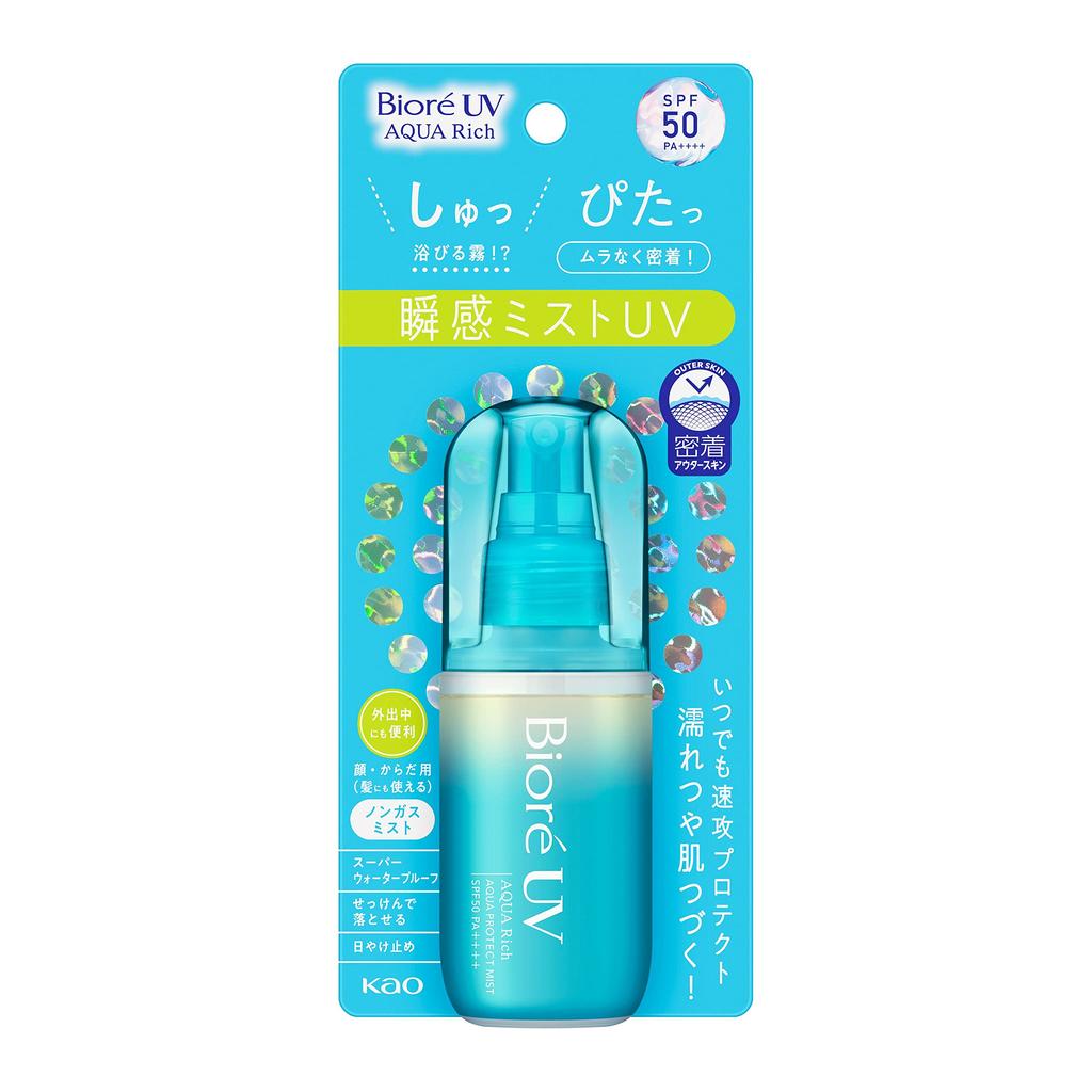 Biore UV Aqua Rich Aqua Protect Mist 60ml (x 1)