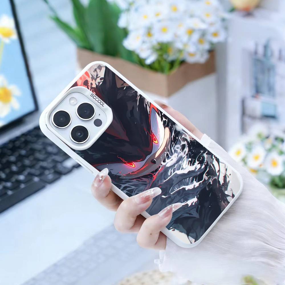 Hedgehog Knuckles Phone Case For IPhone 16 17 15 14 12 13 Pro Max Black Color Shockproof Cover