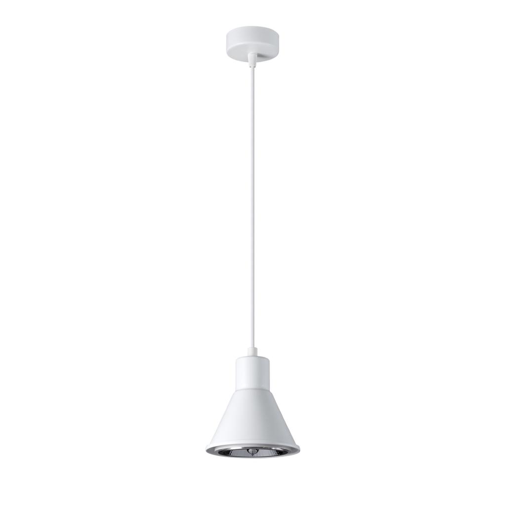Lampa Wisząca Taleja 1 Gu10 Es111 Biały Sollux Sl.0987