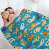 Leopard gecko - green Throw Blanket wednesday Decorative Sofa Decorative Beds Sofa Quilt Blankets
