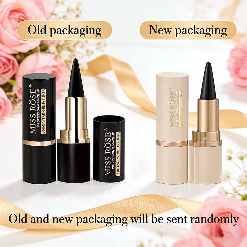

Gel Eyeliner, Quick-Dry Matte Smudge Proof Waterproof Eye-liner Pencil For Women Girls Daily Party Stage Makeup Full Size&5g