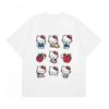 Miniso 2026 Hello Kitty Aufdruck Locker und Lässig Süß Modisch Rundhals Kurzarm Vielseitiges Oberteil Damen Mädchen T-Shirt