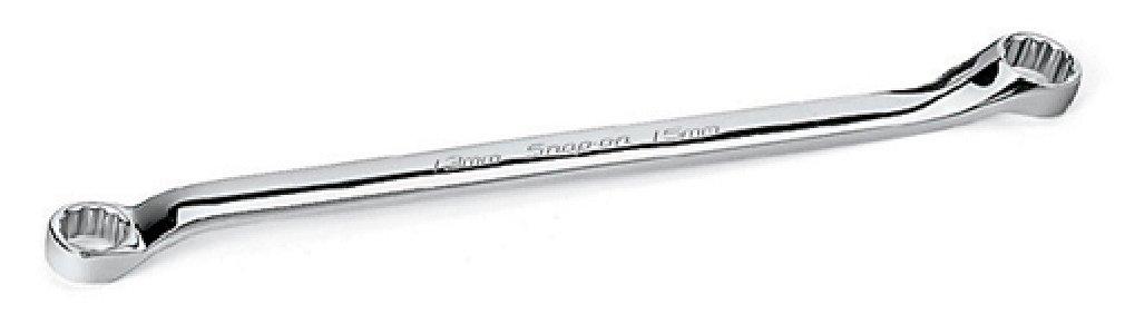 

Open End 12 Standard Handle Snap-on 17-19mm Wrench, Point, 10° Offset, [XBM1719A]