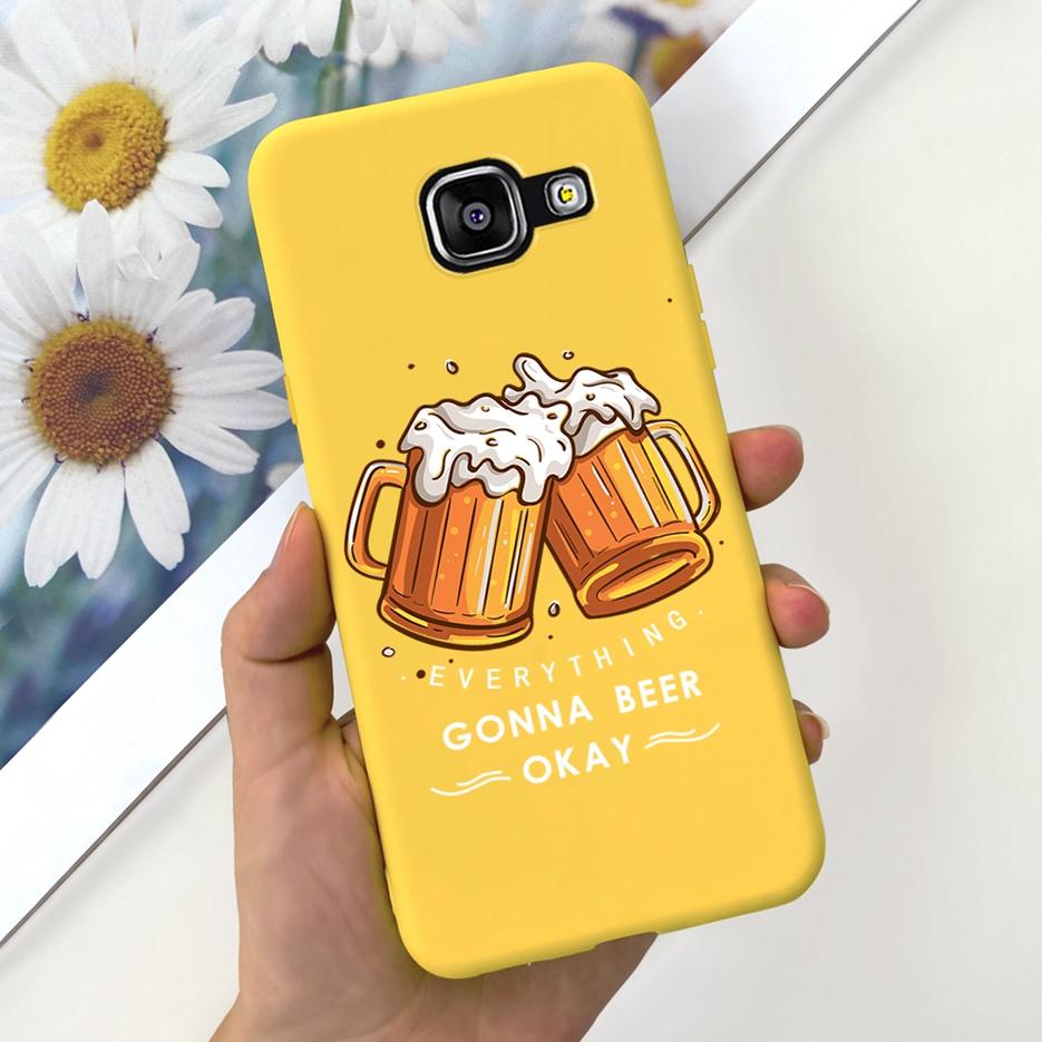For Samsung Galaxy A5 2016 Case SM-A510F Cute Cartoon Cover Soft Silicone Phone Case For Samsung A5 2017 A520F Back Cover Bumper