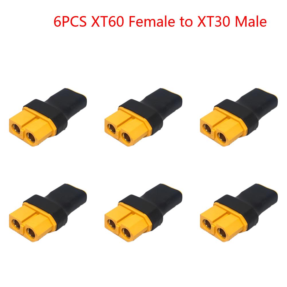 Plastic Adapter Converter DIY Accessories XT60 To XT30 Parallel Adapter Converter Replacement Plug Converter for RC Car Airplane