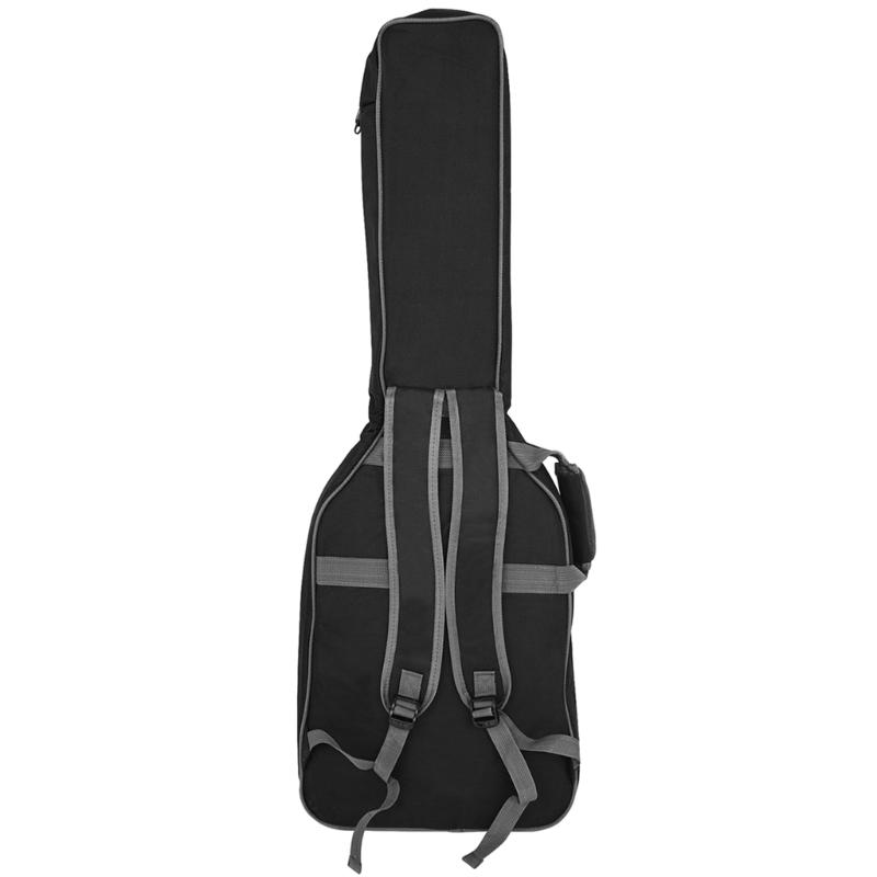 Waterproof Guitar Gig Bag For Electric Guitars Spacious Compartment Guitar Carrying Case Adjustable Strap Modern Design