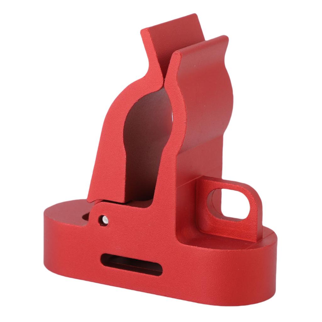Magnetic Holder Clamp for Cart Aluminum Alloy Stand Clamp Hold 30-60 Rings Cart Accessories Red