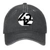 Level 42 Logo Baseball Cap Men's Big Size Hat New In Hat Vintage Hat Baseball Cap Caps For Women Men's