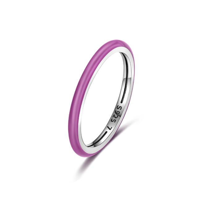 Cocktail Finger Ring Zircon Pave Purple Bridal Sets Setting Rings For Women Wedding Engagement Jewelry 