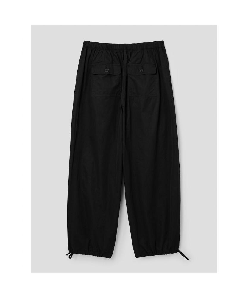 8SECONDS Cotton Blend Peach Elastic Waist Pants Black