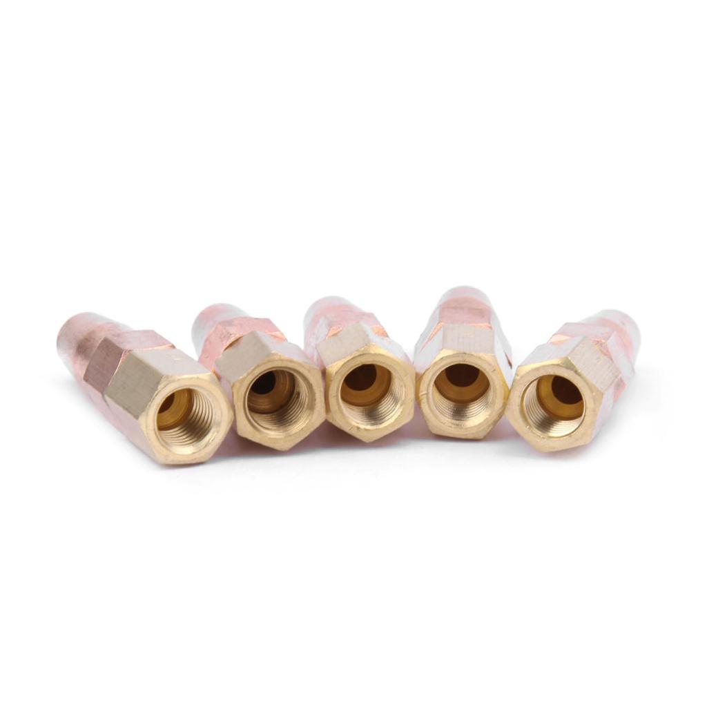 5Pcs Propane Gas Welding Nozzle H01-6 OxygenGas Contact Tips Holder for Priming Applications Thermal Metal Expansion