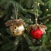 new Christmas Gold Bells Pendant Retro Xmas Tree Hanging Bells Party Favors Christmas Decorations Ambience Decoration