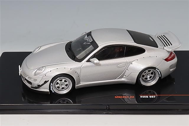 Kokusai Boeki ixo Scale RWB 997 Silver Finished Model MOC337 1/43