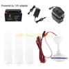 L8RE 12V 24V Mute Ceiling Fan 19.6inch Camping Tent Silent Hanging Fan with Switch