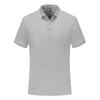 HBT 609  200G cotton pique secondary collar lapel polo shirt