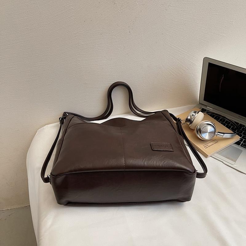 Vintage Shoulder Bag Women's Tote Bag Large Capacity Underarm Bag