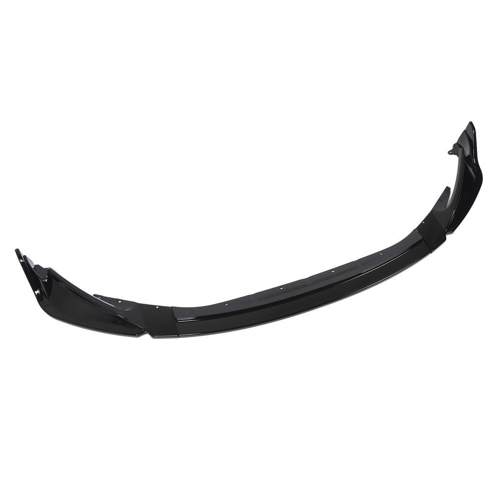 3PCS Front Bumper Lip Spoiler High Toughness V Style Front Lip Body Kit for M3 G80 M4 G82 G83 2021 To 2024 Glossy Black