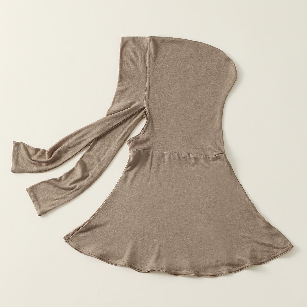 

Laven Fashion Весна Лето Дышащие Хиджабы Длинный Мгновенный Хиджаб Женский Полный Шеи Готовый к Носке Хиджабы Завязывающиеся Сзади Шляпы